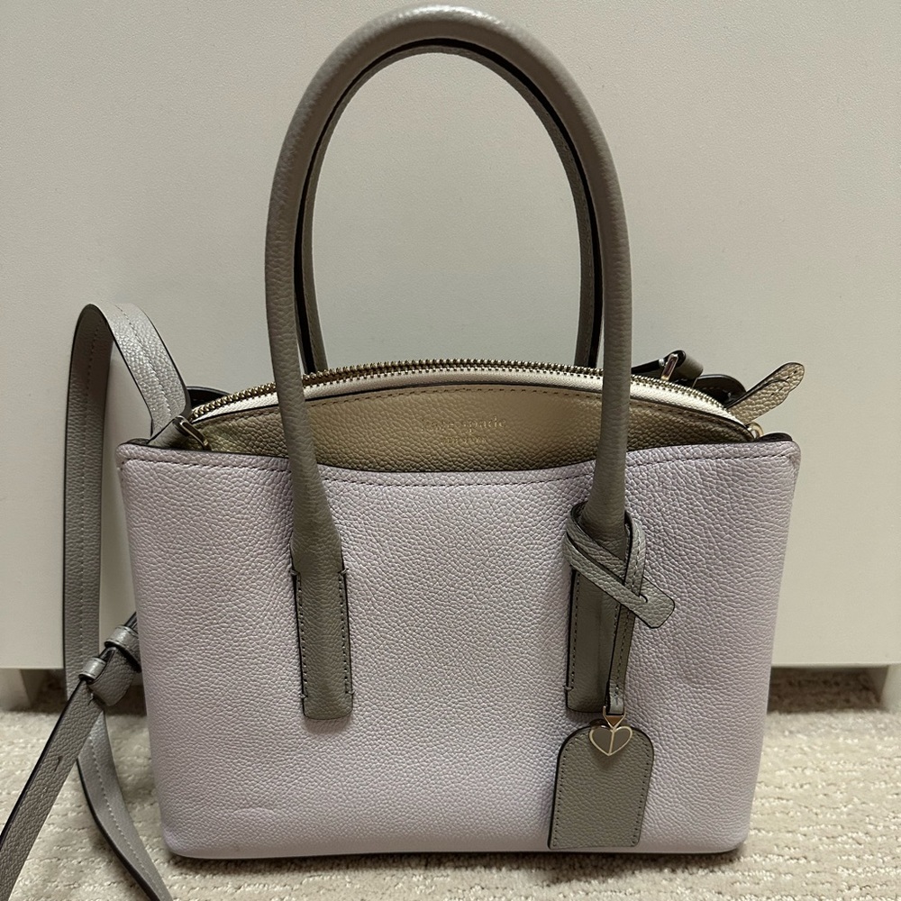 Kate Spade handbag Light Lavender And Gray